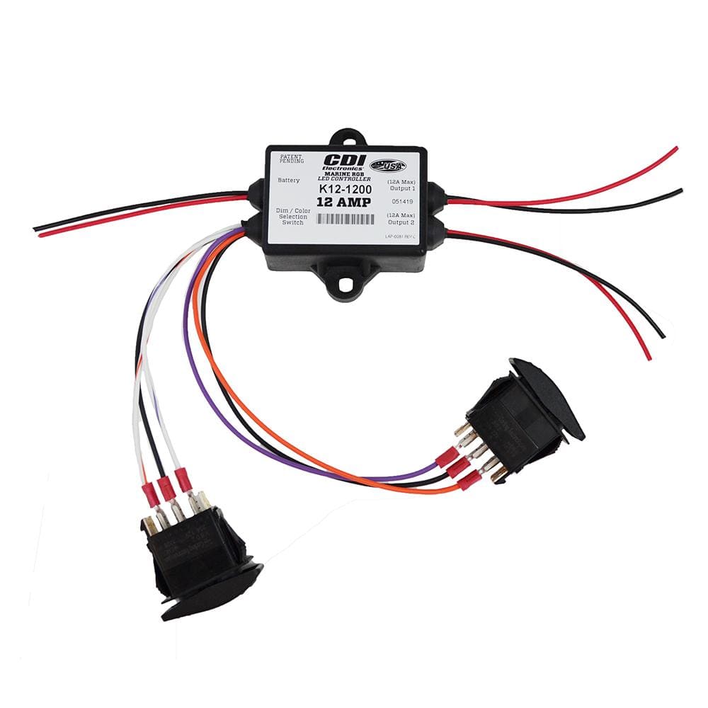 Balmar Qualifies for Free Shipping Balmar CDI RGB Controller 2Z 2 Zone 2 Switch #K12-1200