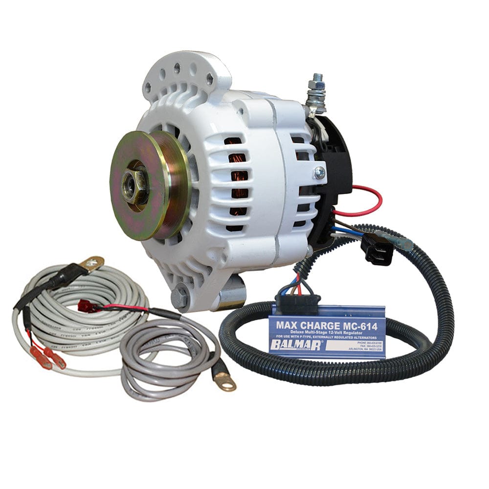 Balmar Not Qualified for Free Shipping Balmar Kit 621 Series 100a Single Ft Alt Mc Reg T Sensor #621-VUP-MC-100-SV