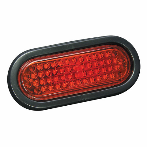 Bargman 6" Oval LED Tail Lamp with Grommet and Plug #47-06-034