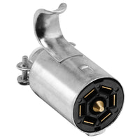 Bargman 7-Way Metal Connector Trailer End #50-57-007