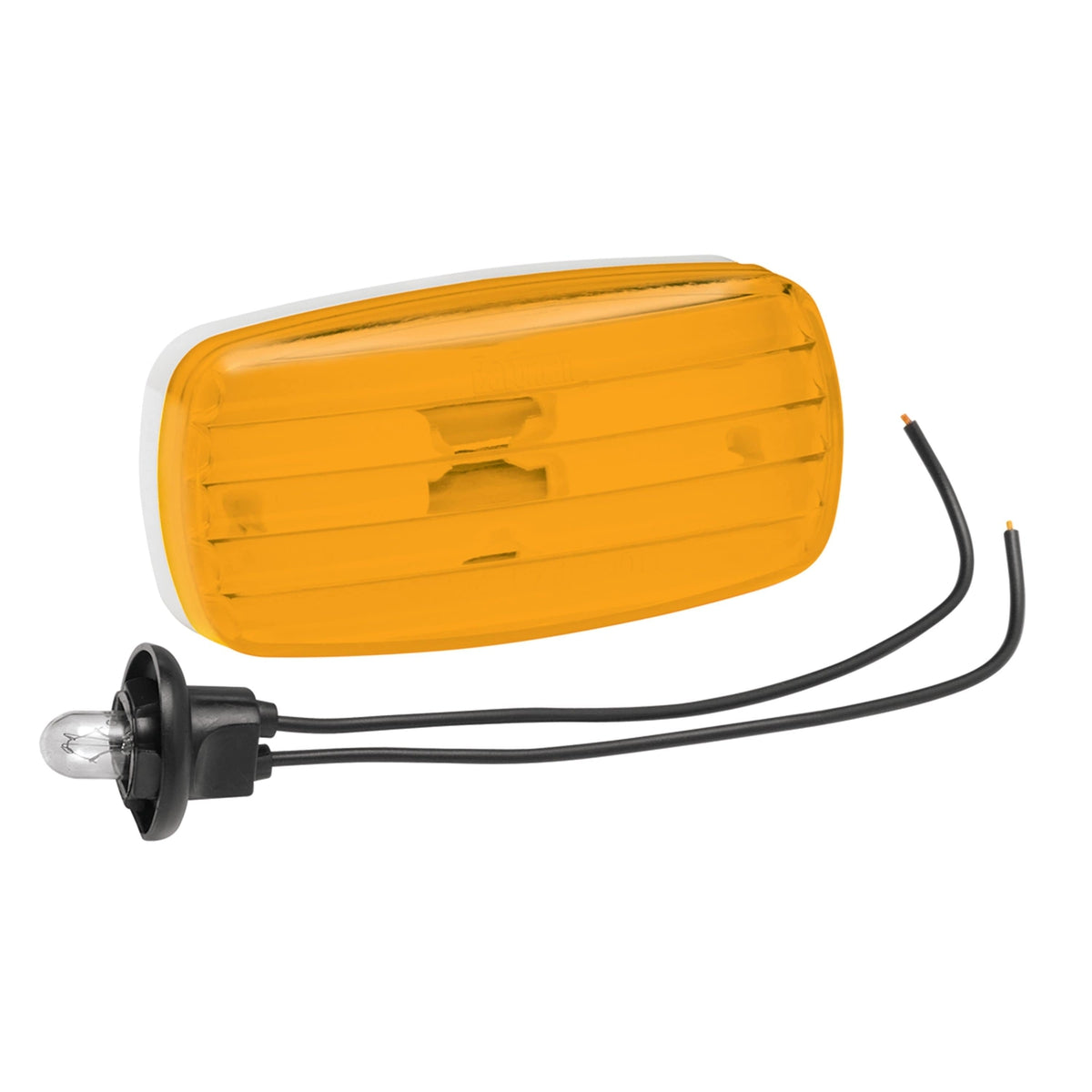 Bargman Clearance Light #58 Amber with White Base #34-58-002