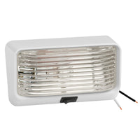 Bargman Porch Light #78 Clear with Ash White #5 #34-78-517