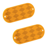 Bargman Reflector Rectangular Amber 3-1/4" x 1 #71-78-020