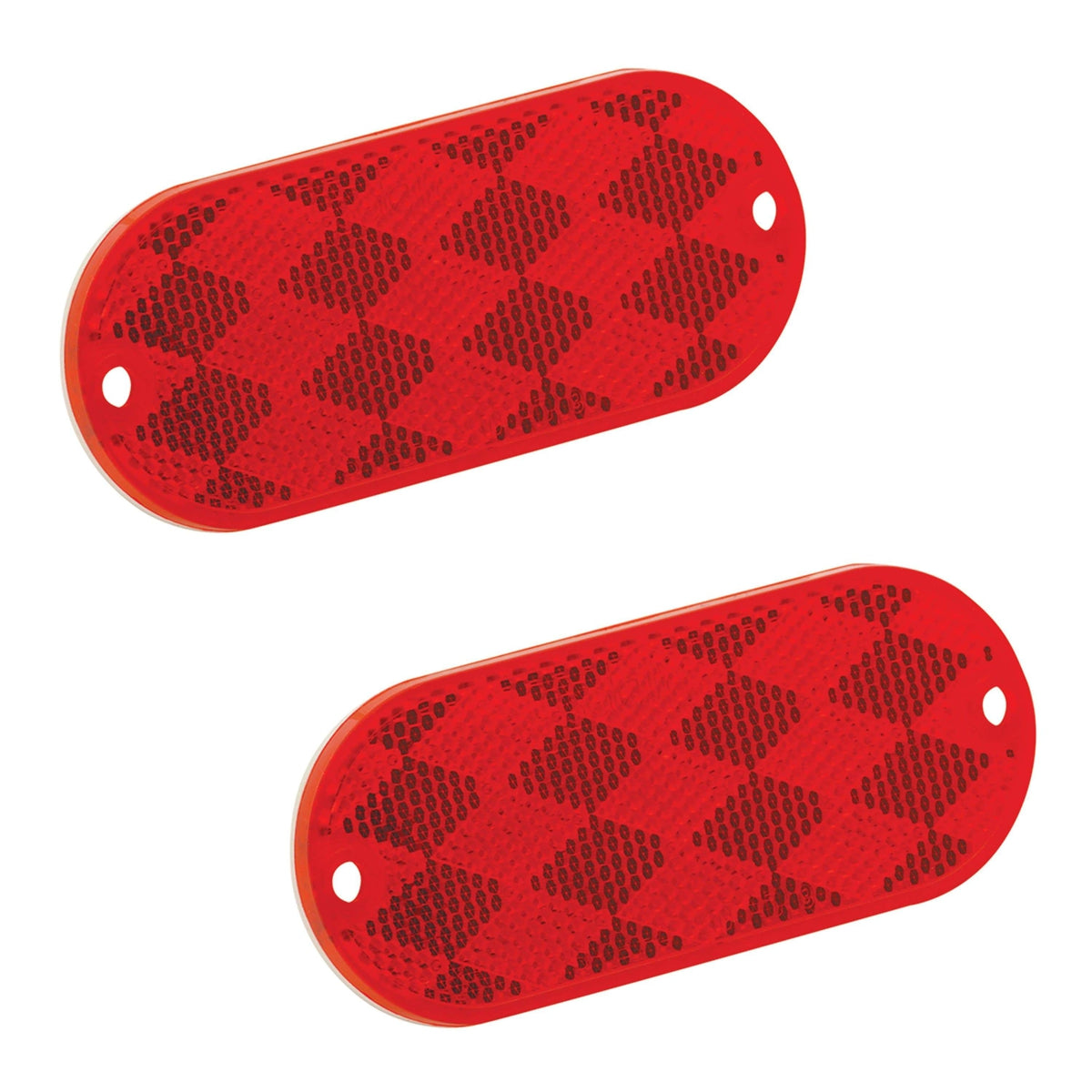 Bargman Reflector Rectangular Red 3-1/4" x 1-1 #71-78-010