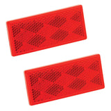 Bargman Reflector Rectangular Red 3-1/4" x 1-1 #74-71-180
