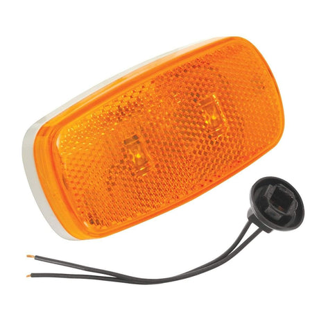Bargman Qualifies for Free Shipping Bargman Side Marker Clearance Light LED #59 Amber #42-59-402