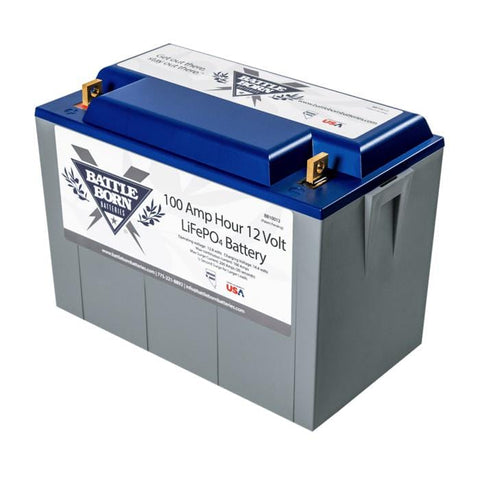 Battleborn Oversized - Not Qualified for Free Shipping Battleborn 100ah 12v Deep Cycle Battery #BB10012