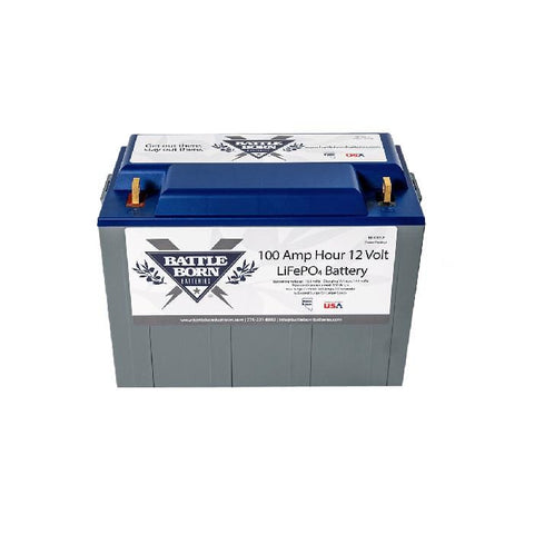 Battleborn Oversized - Not Qualified for Free Shipping Battleborn 100ah 12v Deep Cycle Battery #BB10012