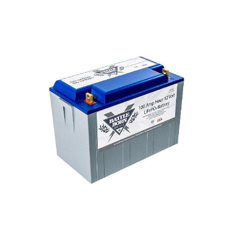 Battleborn Oversized - Not Qualified for Free Shipping Battleborn 100ah 12v Deep Cycle Battery #BB10012