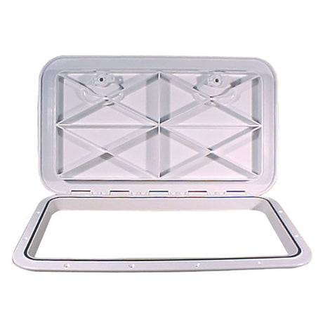 Beckson Marine Qualifies for Free Shipping Beckson 14" x 24" Flush Hatch White ASA Material #HT1424AW