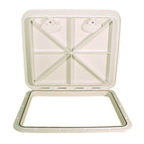 Beckson Marine Qualifies for Free Shipping Beckson 18" x 21" Flush Hatch Beige Vertical or Horizontal #HT1821-N