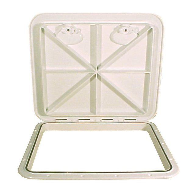 Beckson Marine Qualifies for Free Shipping Beckson 18" x 21" Flush Hatch Beige Vertical or Horizontal #HT1821-N