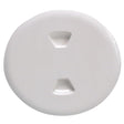 Beckson Marine Qualifies for Free Shipping Beckson 5" Twist Out Deck Plate White 5.5" Cutout #DP50-W
