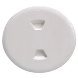 Beckson Marine Qualifies for Free Shipping Beckson 5" Twist Out Deck Plate White 5.5" Cutout #DP50-W
