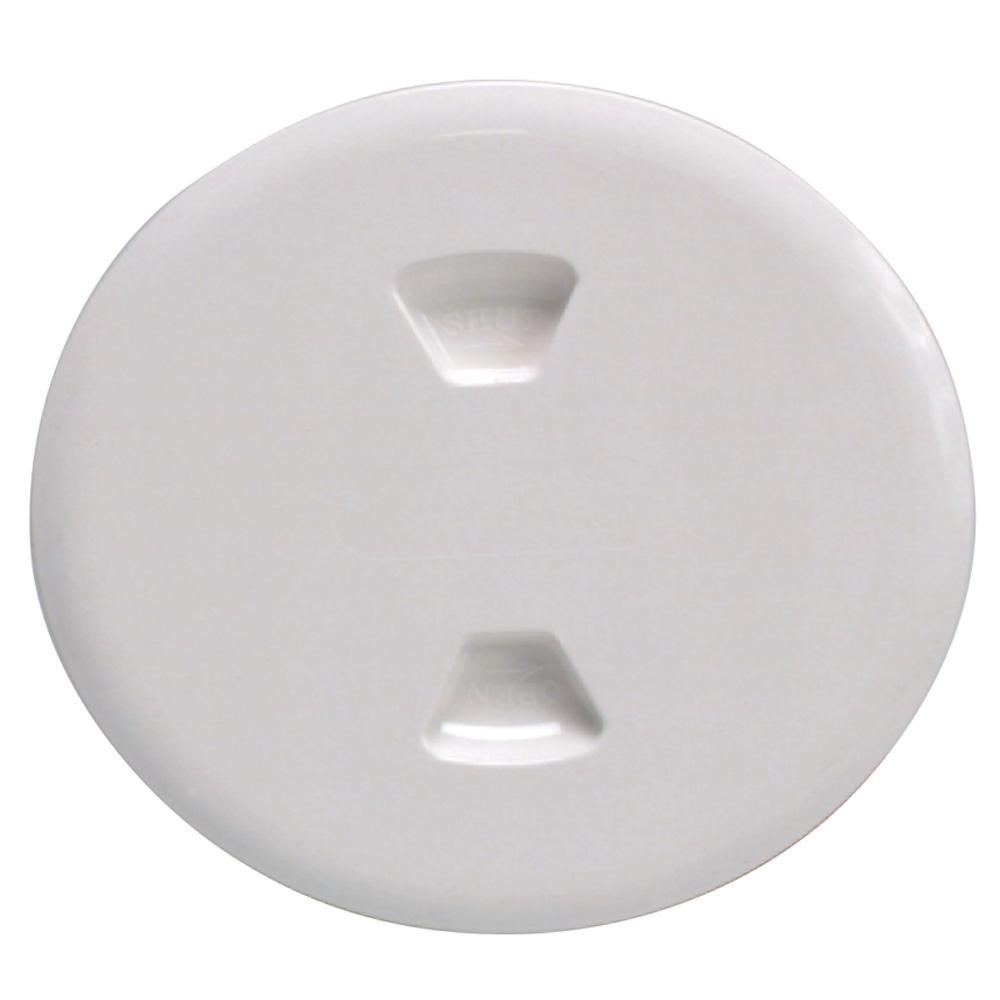 Beckson Marine Qualifies for Free Shipping Beckson 5" Twist Out Deck Plate White 5.5" Cutout #DP50-W
