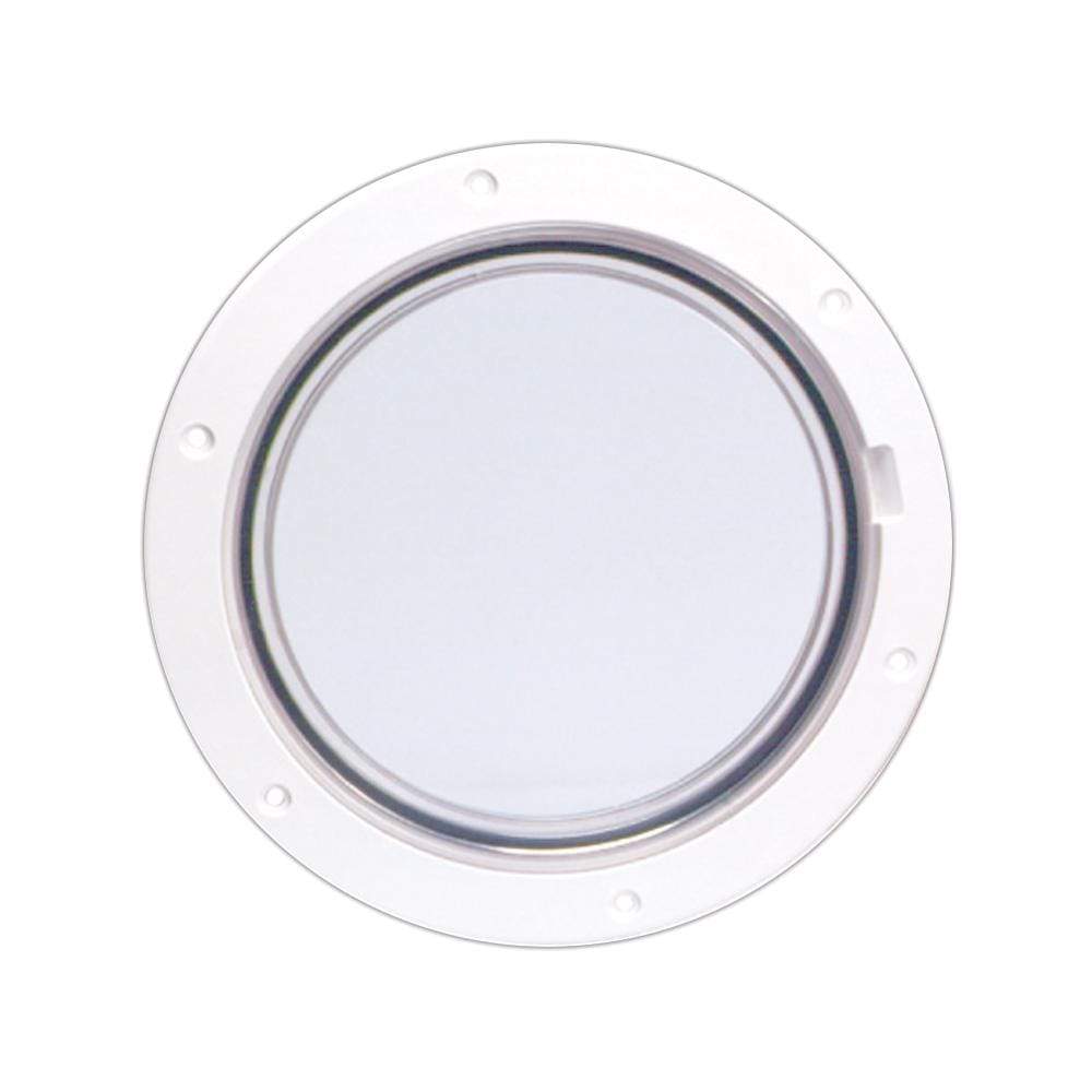 Beckson Marine Qualifies for Free Shipping Beckson 6" Clear Center Pry Out Deck Plate White 6.5" Cut #DP61-W-C