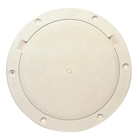 Beckson Marine Qualifies for Free Shipping Beckson 8" Non-Skid Pry Out Deck Plate Beige 8.5" Cutout #DP83-N