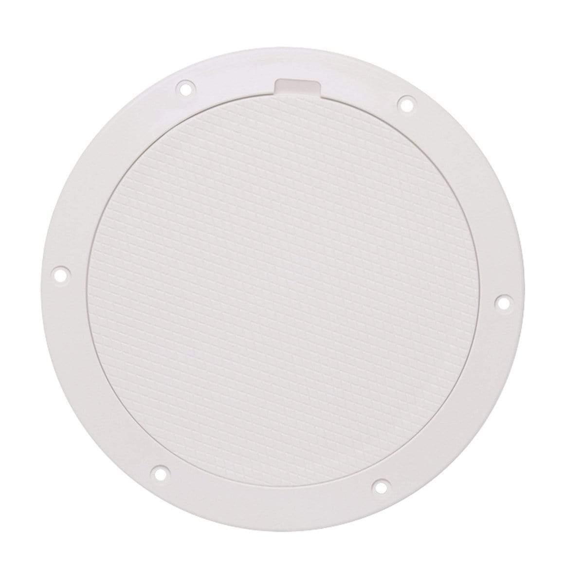 Beckson Marine Qualifies for Free Shipping Beckson Pry-Out Deck Plate 6" with Diamond Center White #DP65-W