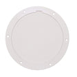 Beckson Marine Qualifies for Free Shipping Beckson Pry-Out Deck Plate 8" with Diamond Center White #DP85-W