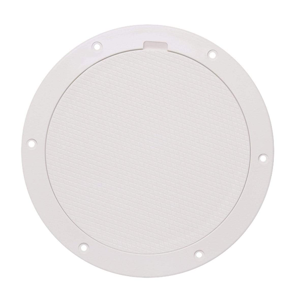 Beckson Marine Qualifies for Free Shipping Beckson Pry-Out Deck Plate 8" with Diamond Center White #DP85-W