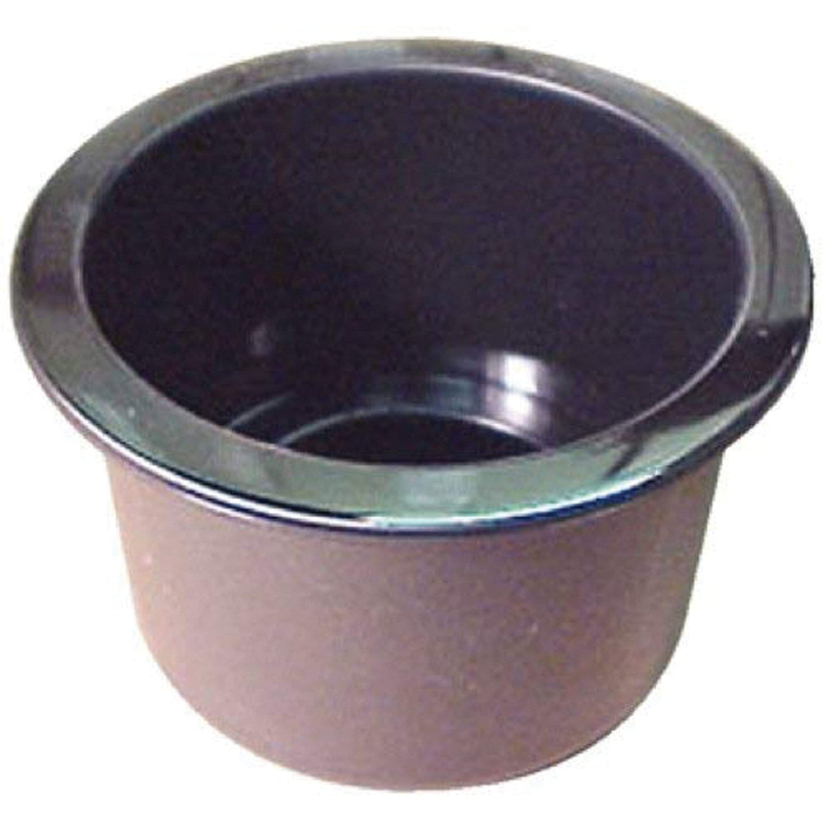 Beckson Super Size Series Recessed Drink Holder Black/Chrome #GH43-B1C