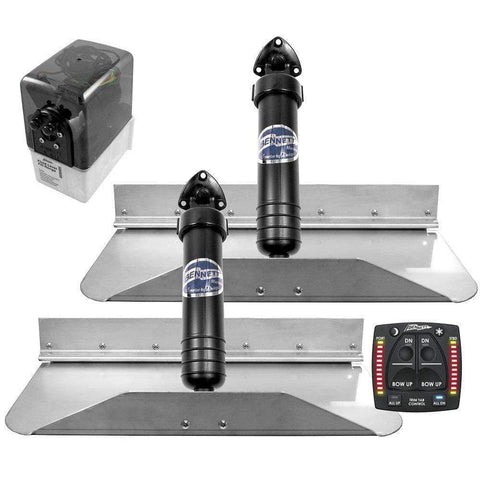 Bennett Trim Tabs Qualifies for Free Shipping Bennett 18X9 Trimtabs with One Box Indication #189OBI