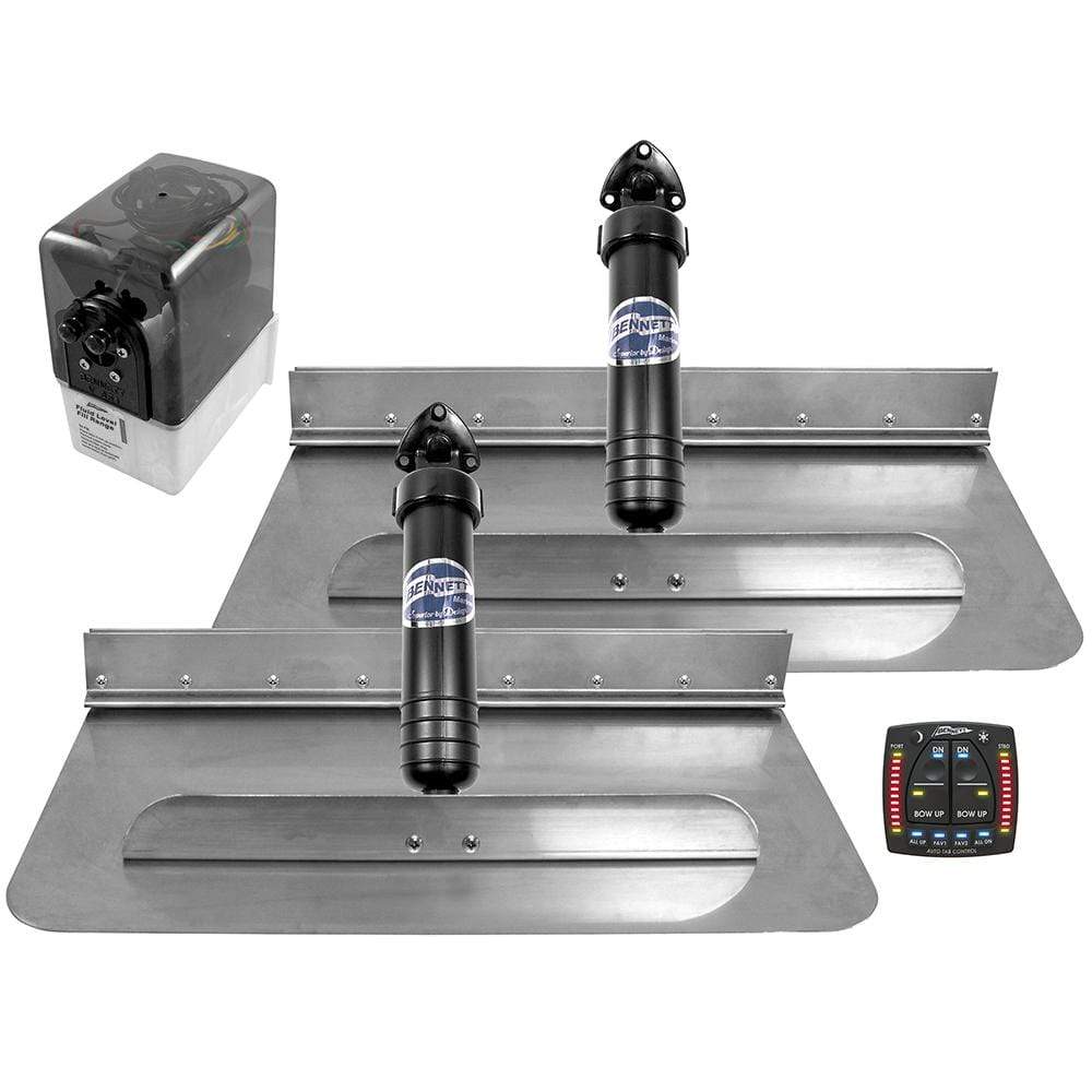 Bennett Trim Tabs Qualifies for Free Shipping Bennett Hydraulic Trim Tabs 24" x 9" with ATP #249ATP