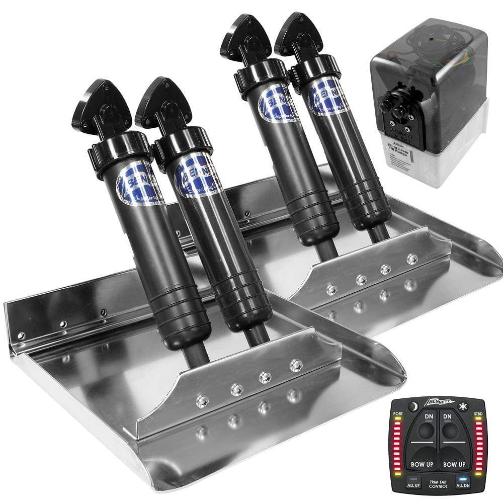 Bennett Trim Tabs Not Qualified for Free Shipping Bennett ST12 Sport Tabs with One Box Indication #ST12OBI