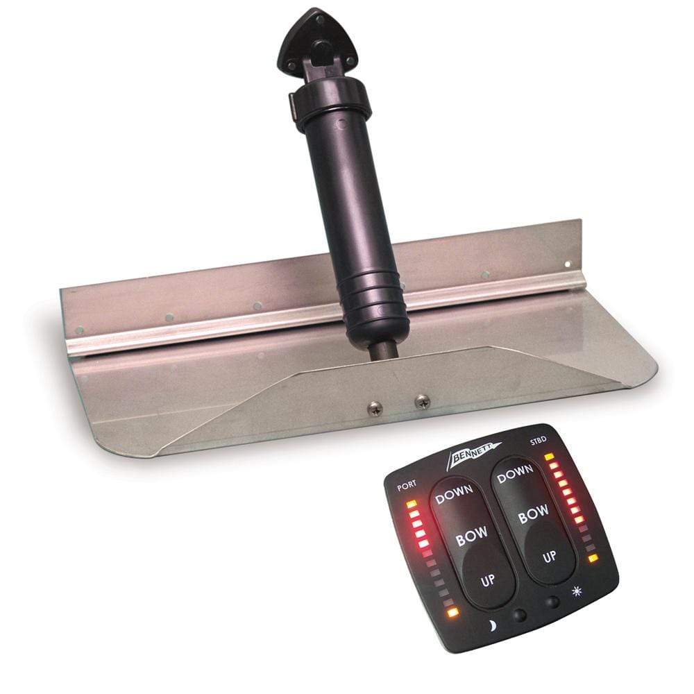 Bennett Trim Tabs Qualifies for Free Shipping Bennett Trim Tab Kit 30" x 12" with EIC Switch #3012EIC