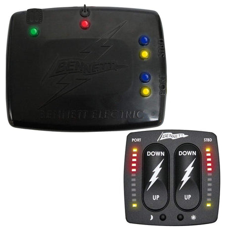 Bennett Trim Tabs Qualifies for Free Shipping Bennett Trim Tabs Bolt Control Pad w/Retractor and Indicator #BCI8000