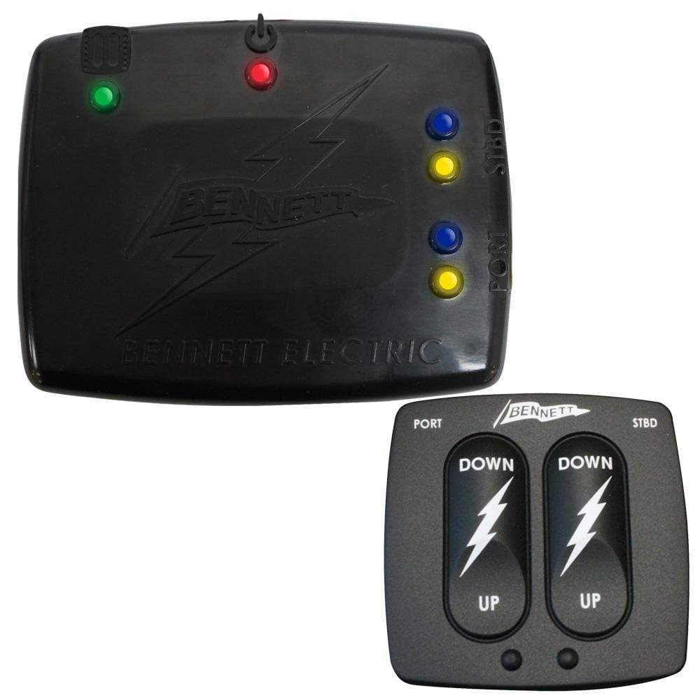 Bennett Trim Tabs Qualifies for Free Shipping Bennett Trim Tabs Bolt Control Pad with Retractor No Indicator #BCN6000