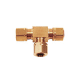 Bennett Trim Tabs Brass Line Tee Fitting #T1126