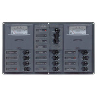 BEP Marine Qualifies for Free Shipping BEP AC Circuit Breaker Panel w/ Analog Meters 2SP 1DP #900-ACM2-AM-110