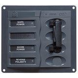 BEP Marine Qualifies for Free Shipping BEP AC Circuit Breaker Panel without Meters 2DP 230v AC #900-ACCH