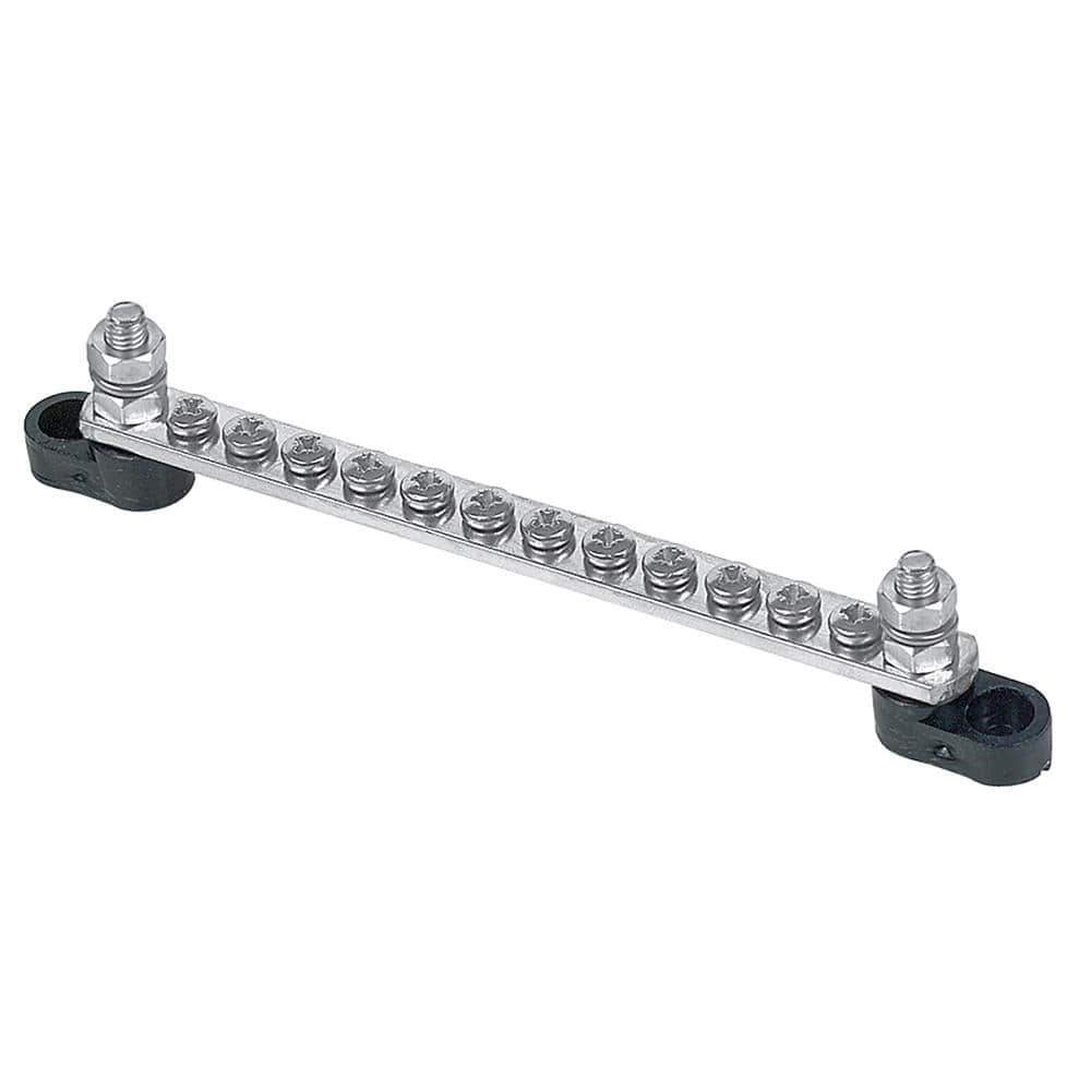 BEP Marine Qualifies for Free Shipping BEP Bus Bar 12-Way 100a 2 Studs Red/Black Cover #BB-12W-2S/DSP