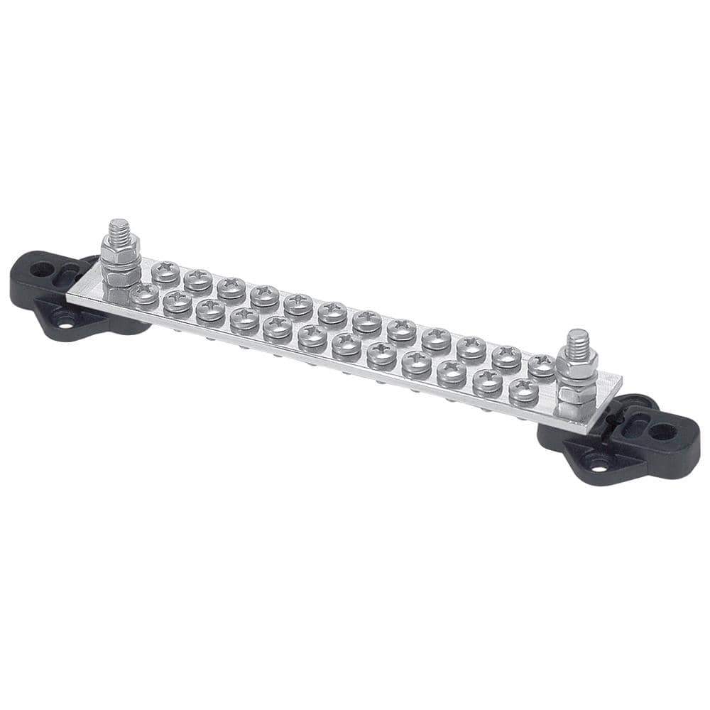 BEP Marine Qualifies for Free Shipping BEP Bus Bar 24-Way 150a 2 Studs Red/Black Cover #BB-24W-2S/DSP