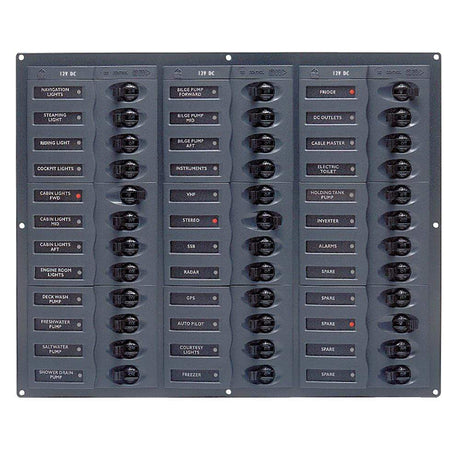 BEP Marine Qualifies for Free Shipping BEP Circuit DC Panel 36-Way #NC36NM