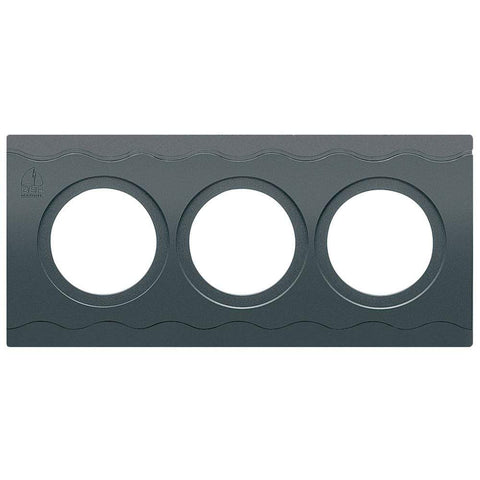 BEP Marine Qualifies for Free Shipping BEP Contour Connect 3-Hole Module Body Charcoal #CC-5