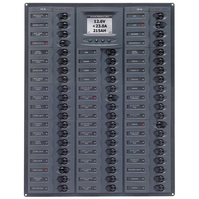 BEP Marine Qualifies for Free Shipping BEP Millennium Series DC Circuit Breaker Panel Digital Meter #M56-DCSM