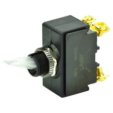 BEP Marine Qualifies for Free Shipping BEP Nylon Toggle Switch SPST On-Off #6-32 Terminal Red LED #1001908