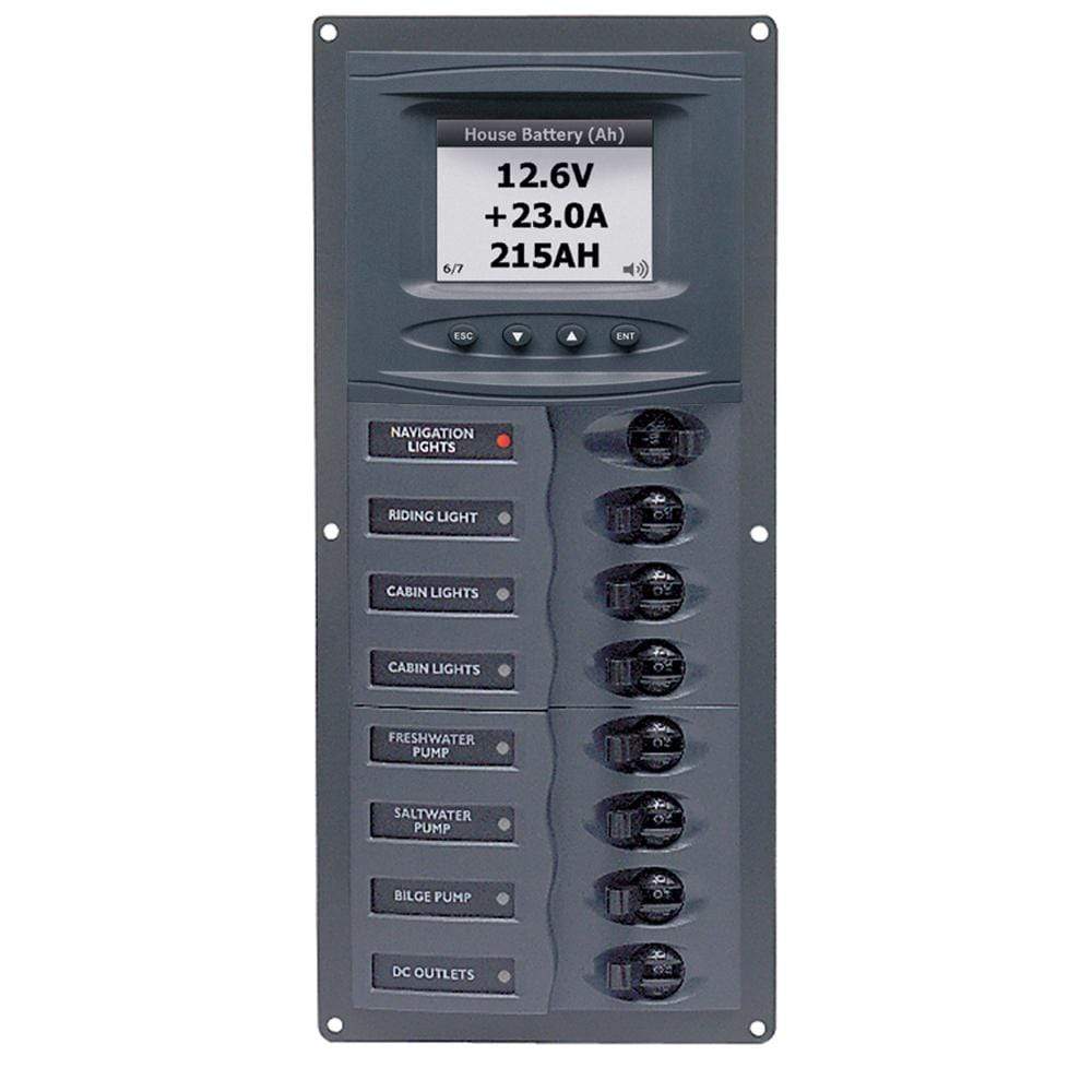 BEP Marine Qualifies for Free Shipping BEP Panel 8SP DC12V DCSM Vertical #901V-DCSM