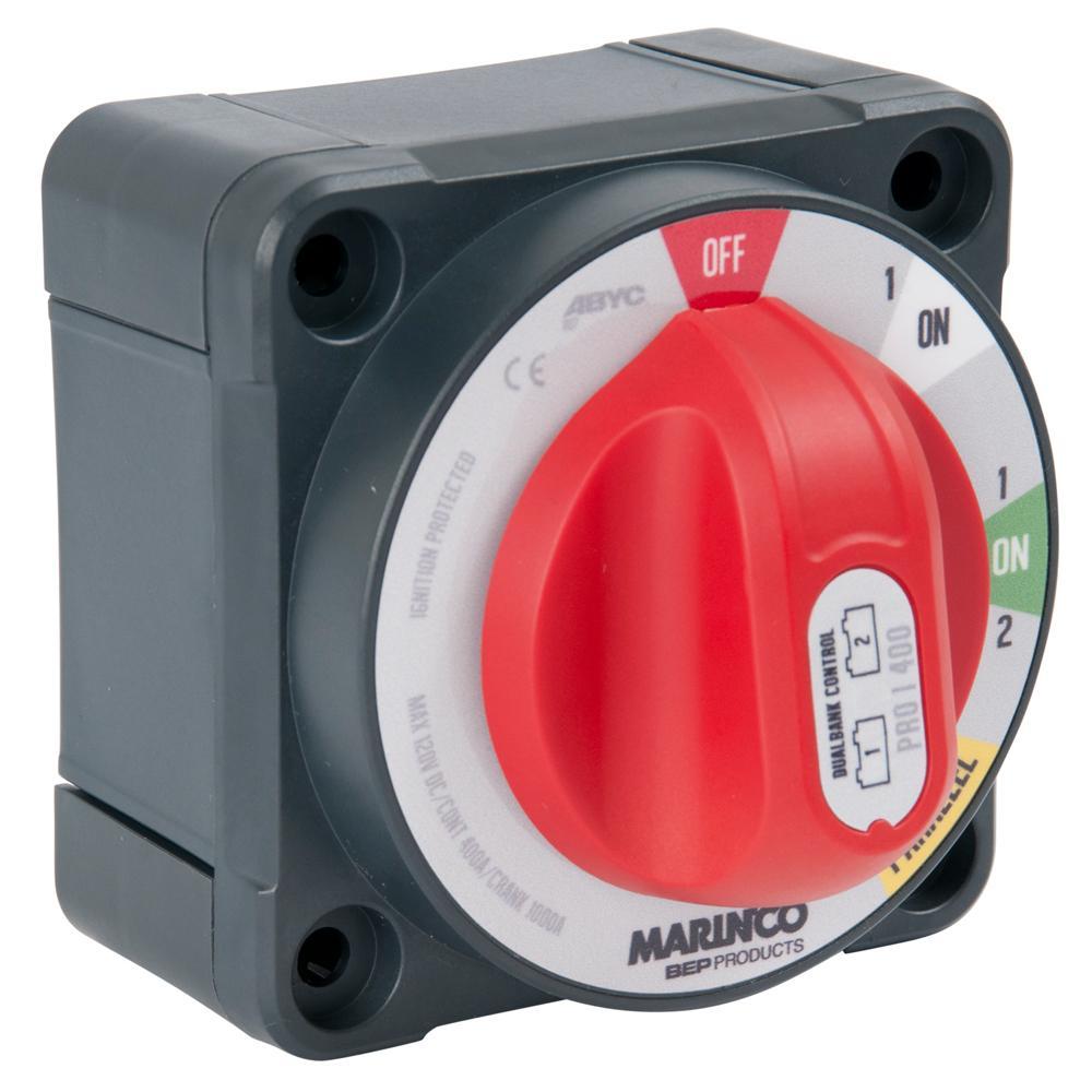 BEP Marine Qualifies for Free Shipping BEP Pro Installer 400a Dual-Bank Control Switch #772-DBC