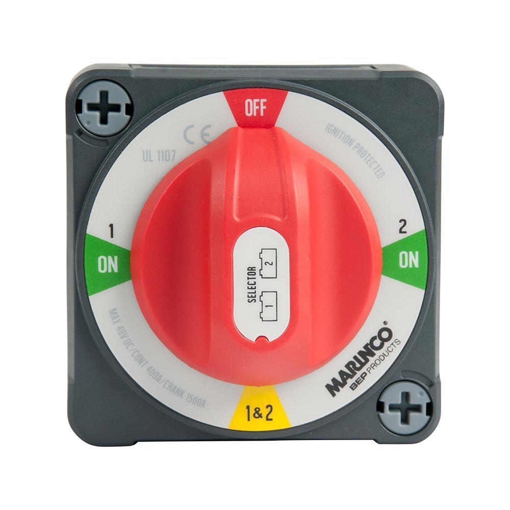 BEP Marine Qualifies for Free Shipping BEP Pro Installer 400a Ez-Mount Battery Selector 1-2-Both-Off #771-S-EZ