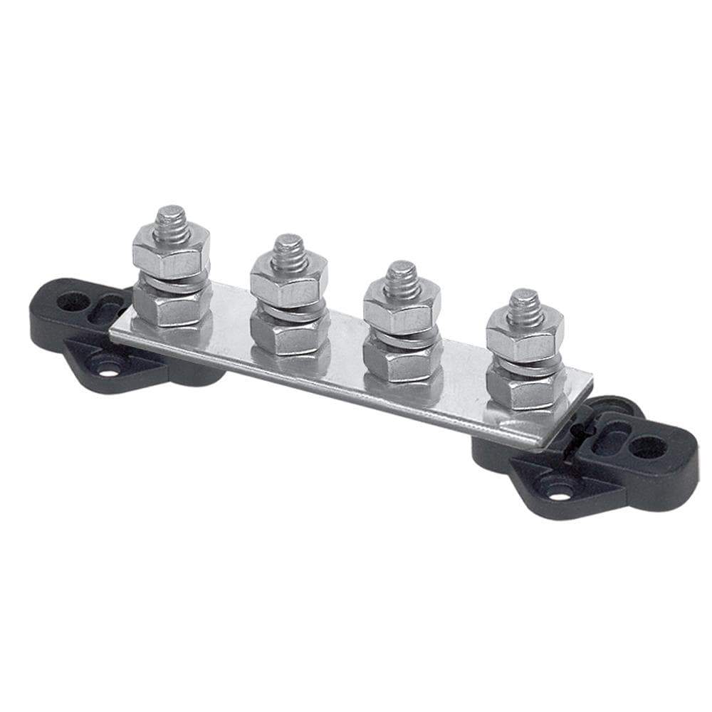 BEP Marine Qualifies for Free Shipping BEP Pro Installer Bus Bar 4-Way 1/4" Studs 150a #BB-4S-150A/DSP