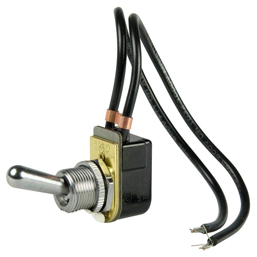 BEP Marine Qualifies for Free Shipping BEP SPST Chome Plated Toggle Switch Wire Leads On-Off #1002023