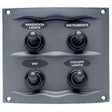 BEP Marine Qualifies for Free Shipping BEP Switch Panel Splash Proof 4-Way #900-4WP