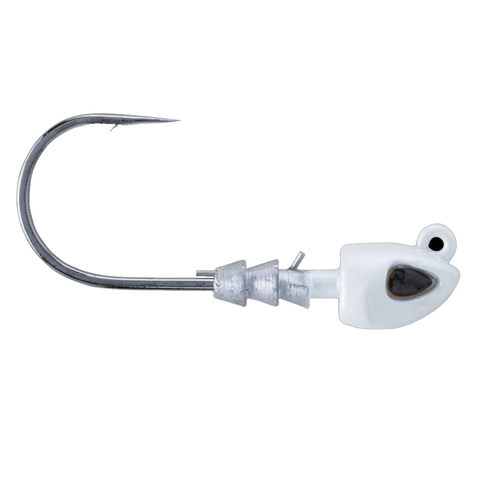 Berkley Qualifies for Free Shipping Berkley Fusion19 Swimbait Jighead Pearl White 3/0 1/4 oz #1504424