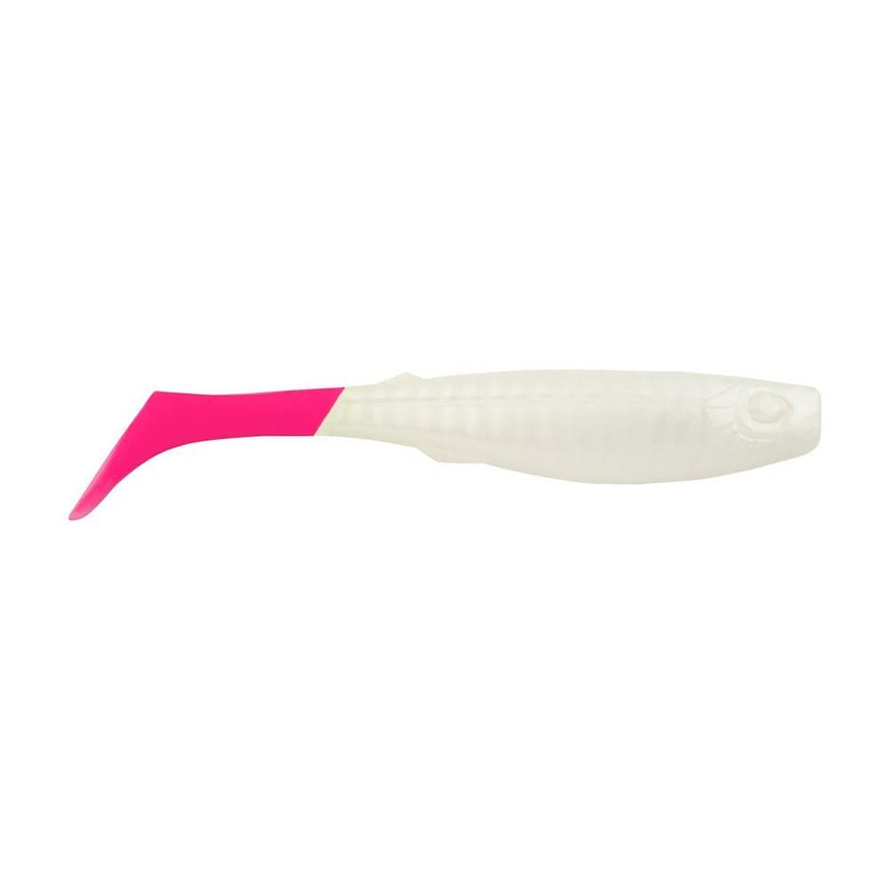 Berkley Qualifies for Free Shipping Berkley Gulp Saltwater Jerkshad 4" Pearl White/Pink #1520450