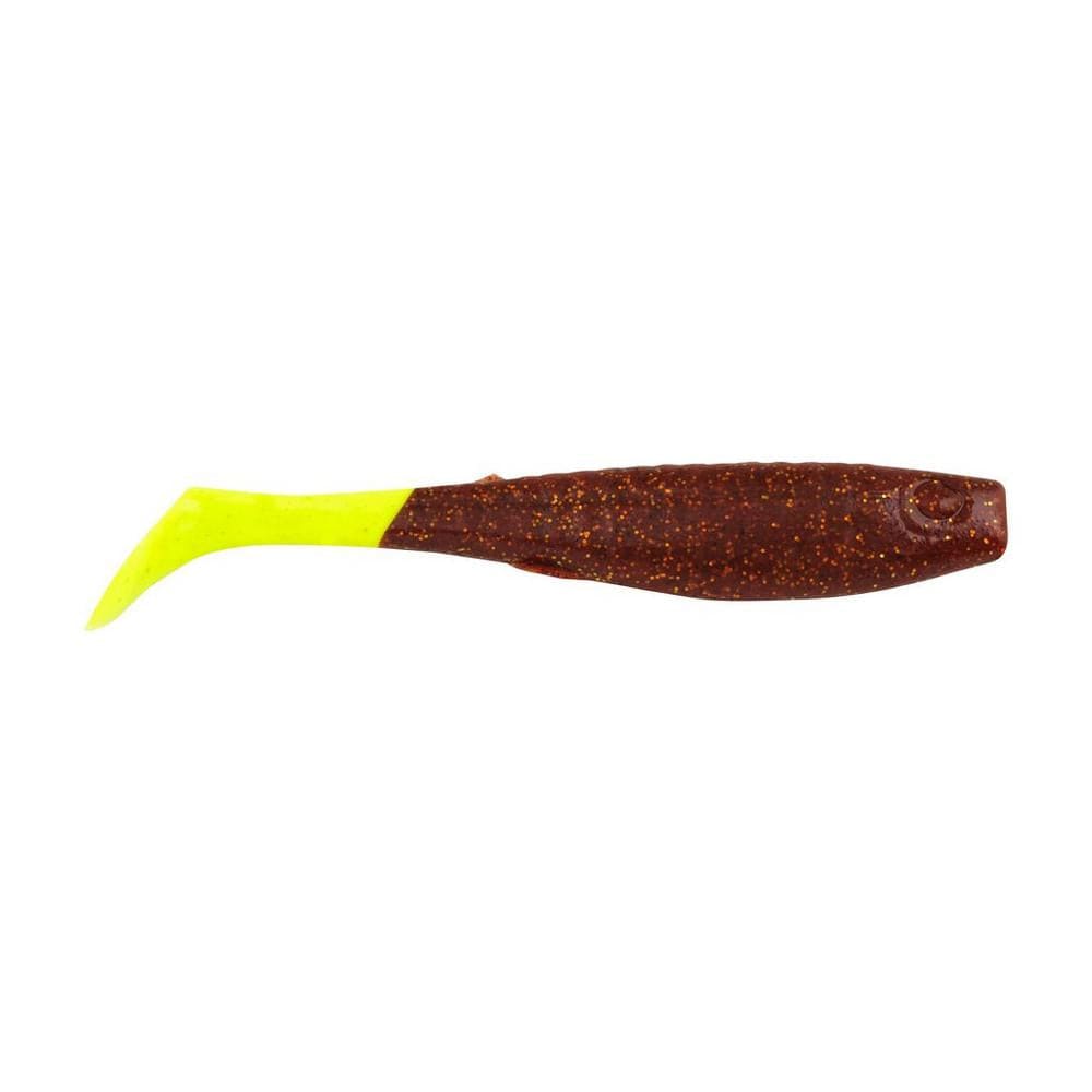 Berkley Qualifies for Free Shipping Berkley Gulp Saltwater Paddleshad 4" Root Beer/Chart #1520451