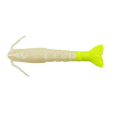 Berkley Qualifies for Free Shipping Berkley Gulp Shrimp 3" Pearl White/Chartreuse #1240006